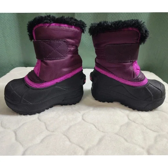 Sorel Kids Snow Commander Insulated Waterproof Boot Size 5 - Picture 3 of 6
